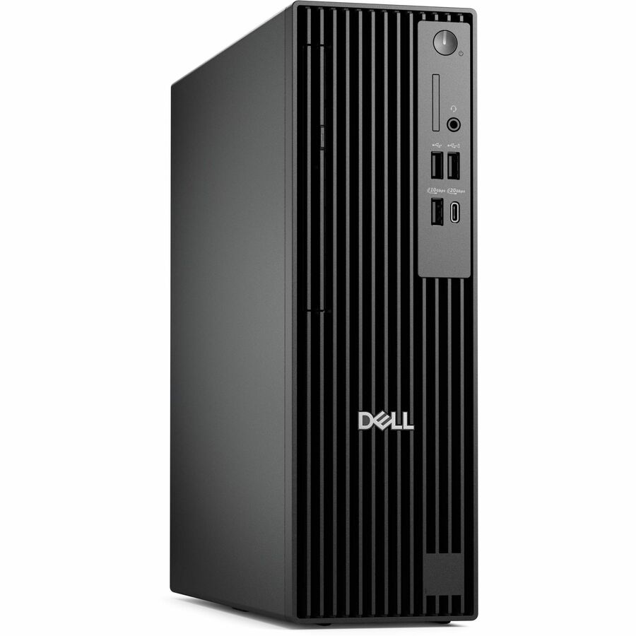 Dell Pro Slim Plus QBS1250 Desktop Computer - Intel Core Ultra 7 265 - 32 GB - 512 GB SSD - Slim PC - Standard Black - Intel Chip - Windows 11 Pro - Intel DDR5 SDRAM - DVD-Writer - English (US) Keyboard - 260 W