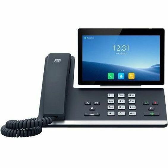2N D7A IP Phone - Corded - Corded/Cordless - Wi-Fi, Bluetooth - Wall Mountable - VoIP - IEEE 802.11a/b/g/n - 2 x Network (RJ-45) - PoE Ports