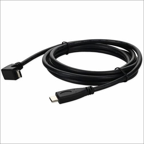 AddOn 6ft USB 3.1 C Male To Male Black Cable USBC2