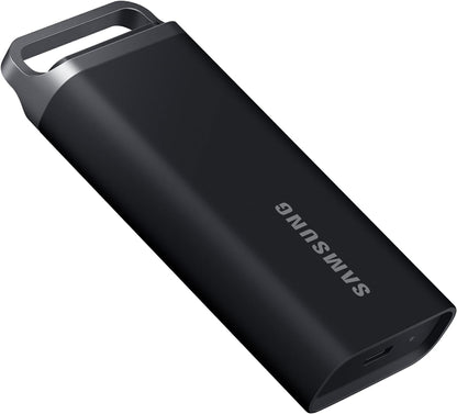 SAMSUNG T5 EVO Portable SSD 4TB Black Up-to 460MB/s USB 3.2 Gen 1 Ideal use for Gamers & Creators External Solid State Drive (MU-PH4T0S/AM)