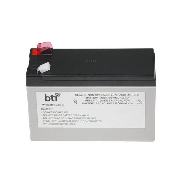 BTI Replacement Sealed Lead Acid Battery Rbc For Apc Ups Models Bk250B