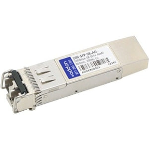 AddOn Myricom® 10G-SFP-SR Compatible TAA 10GBase-SR SFP+ Transceiver (MMF, 850nm, 300m, LC, DOM) - For Optical Network, Data Networking - 1 x LC 10GBase-SR Network