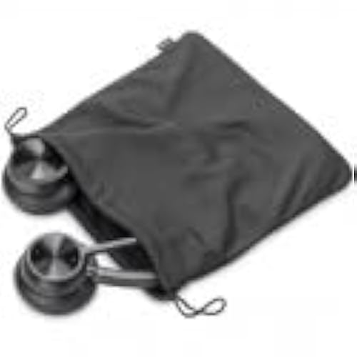 Voyager 4320 UC Wireless Headset (Plantronics) - Headphones with Boom Mic - Connect to PC/Mac via USB-C Bluetooth Adapter, Cell Phone via Bluetooth - Works with Teams (Certified), Zoom & More