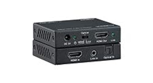 Kanex Pro HDMI 2.0 Audio Embedder 18Gbps HDCP 2.2 4K 60Hz Toslink CEC Stereo (HAECOAX4)