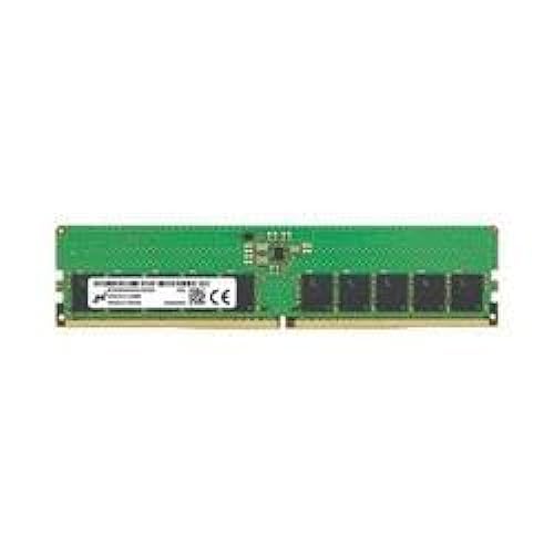 Micron Technology - MTC10C1084S1EC48BR - Crucial 16GB DDR5 SDRAM Memory Module - For Server, Workstation - 16 GB (1 x 16GB) - DDR5-4800/PC5-38400 DDR5 SDRAM - 4800 MHz Single-rank Memory - CL40 - 1.10