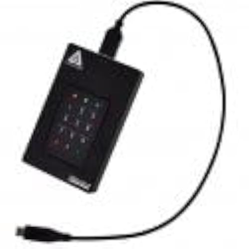 Apricorn Aegis Fortress L3- FIPS Level 3 Validated, 1TB USB 3.0 Hardware Encrypted Portable Drive 1TB Drive