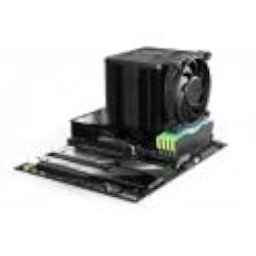 be quiet! Dark Rock Pro 5 air CPU Cooler, immensely high Airflow, 7 high-Performance Copper Heat Pipes, virtually inaudible Operation, Speed Switch, Liquid Metal Thermal Grease, BK036