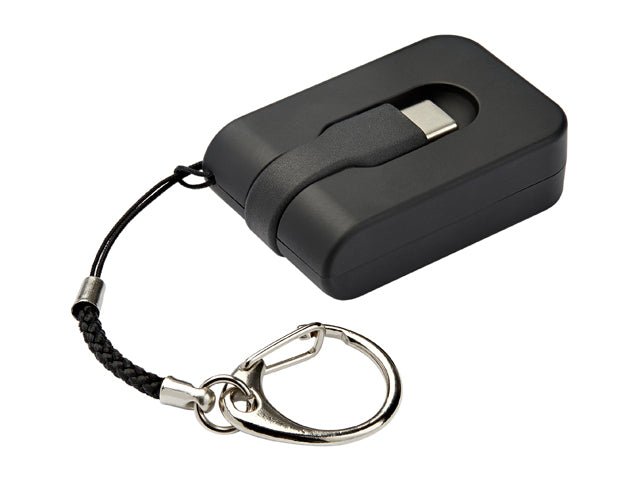 StarTech.com USB-C to DisplayPort Adapter - 4K 60Hz DP Adapter with Built-In Flex Cable and Keychain (CDP2DPFC)