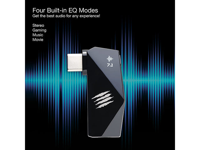 Mad Catz AF00C3INBL01 F.R.E.Q. DAC-L Audio Adapter