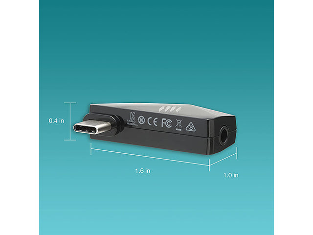 Mad Catz AF00C3INBL01 F.R.E.Q. DAC-L Audio Adapter