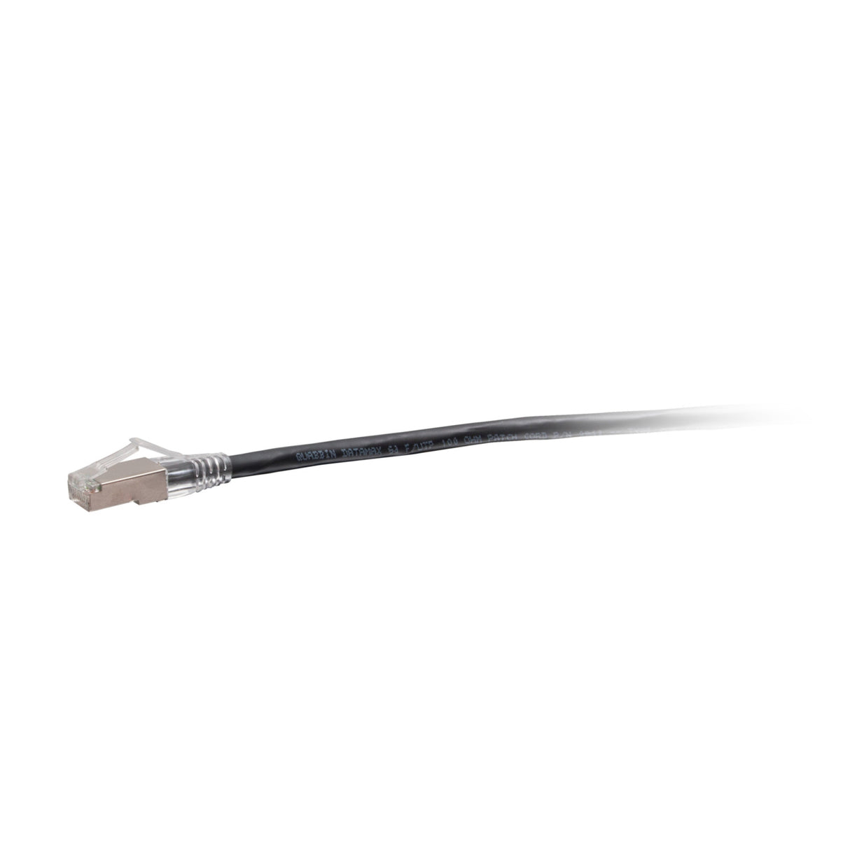 C2G 50ft Cat6a Snagless Shielded Ethernet Cable - TAA Compliant F-Series - Black - patch cable - TAA Compliant - 15.24 m