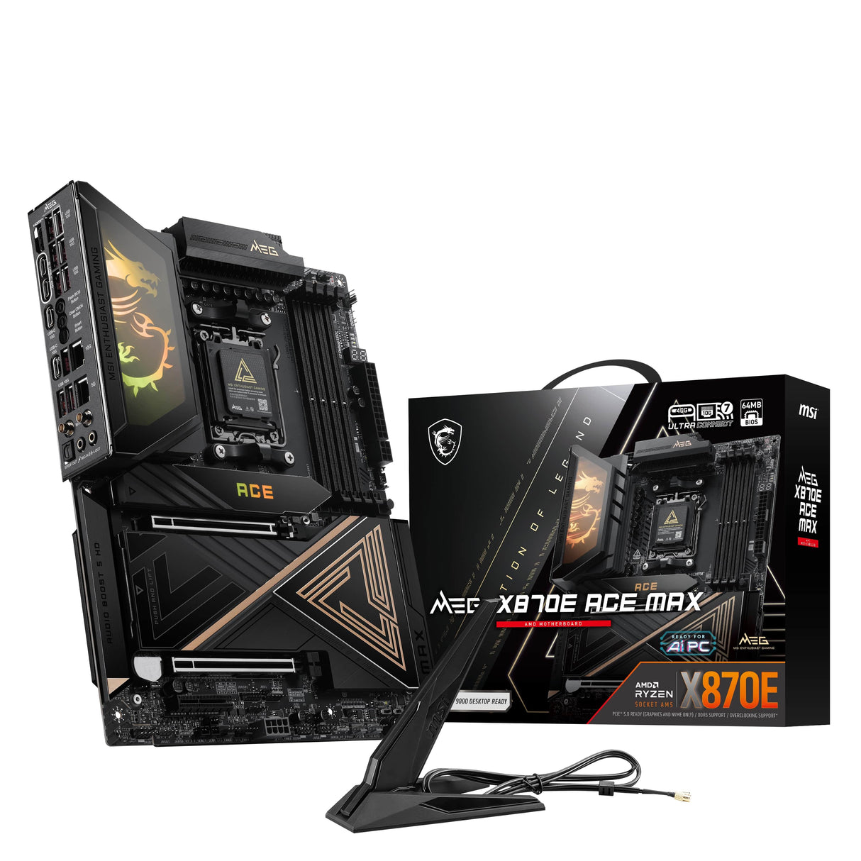 MSI MEG X870E ACE MAX AM5 AMD X870E Motherboard