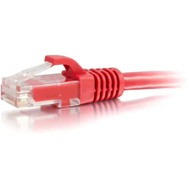 C2G 7ft Cat5e Snagless Unshielded (UTP) Network Patch Cable - Red
