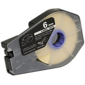 Canon Label Tape - 15/64 Width X 98 27/64 Ft Length - White - 3 Piece