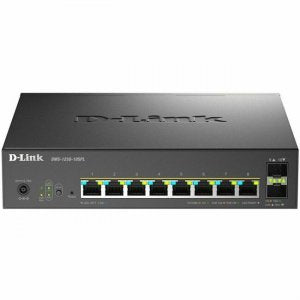 D-Link 10-Port Multi-Gigabit Smart Managed Switch With 2 10G SFP+ Ports DMS-1250-10SPL