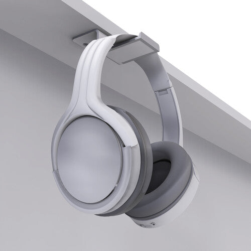 Kanto Living HH Universal Under Desk Headphone Hook (White)