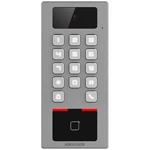 Hikvision DS-K1T502DBWX-C 2MP Wall Mounted Video Access Control Terminal With Keypad, Silver