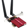 Cudy WE9300 BE9300 Wi-Fi 7 Bluetooth 5.4 PCI Express Card Adapter With Heatsink RTL - Black & Red