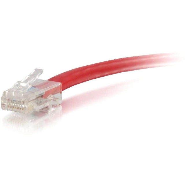 C2G 04154 7ft Cat6 Non-Booted Unshielded Ethernet Network Cable – Red