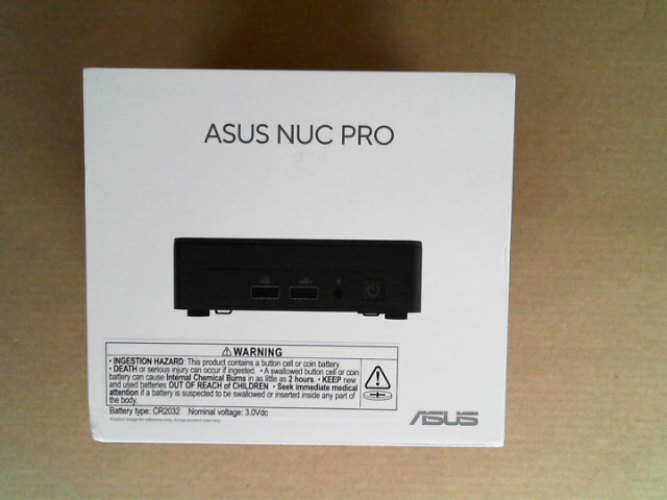 OPEN BOX - ASUS SY RNUC13ANKI500001I NUC 13 Pro Kit Core i5-1340P Retail #RNUC13ANKI500001I
