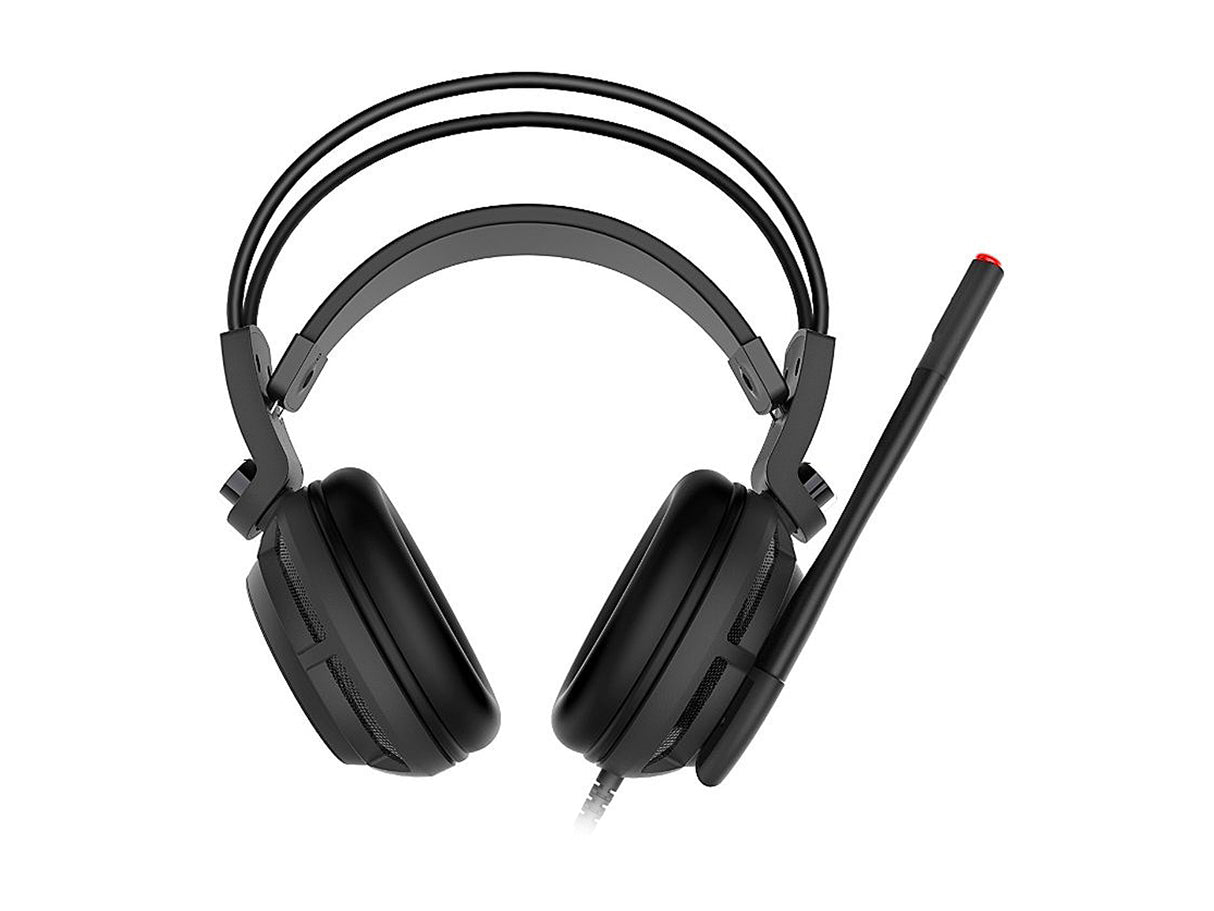 MSI Gaming Headset with Microphone, Enhanced Virtual 7.1 Surround Sound and Intelligent Vibration System (DS502)
