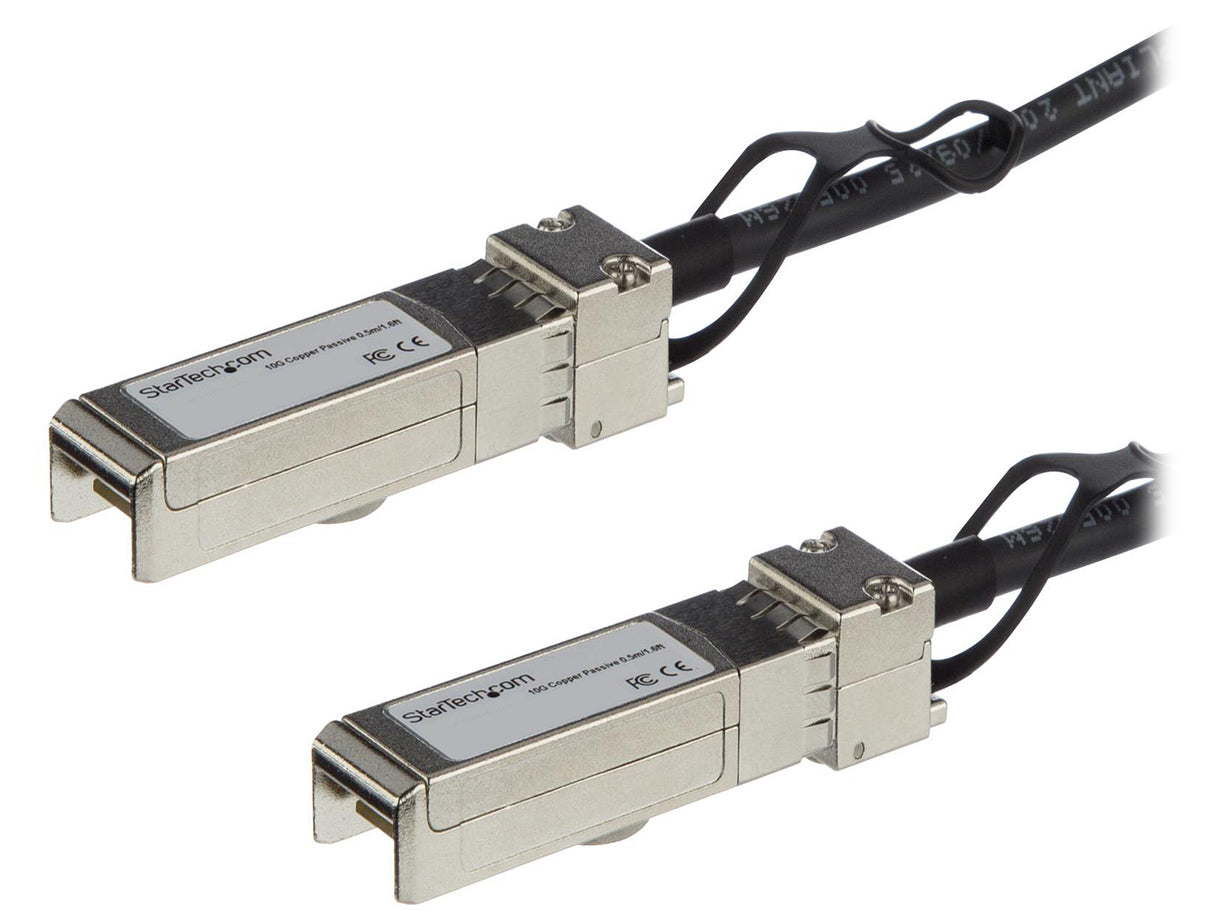 StarTech.com EXSFP10GE1M Juniper EX-SFP-10GE-DAC-1M Compatible - SFP+ Direct Attach Cable - 1 m (3.3 ft) - 10 GbE