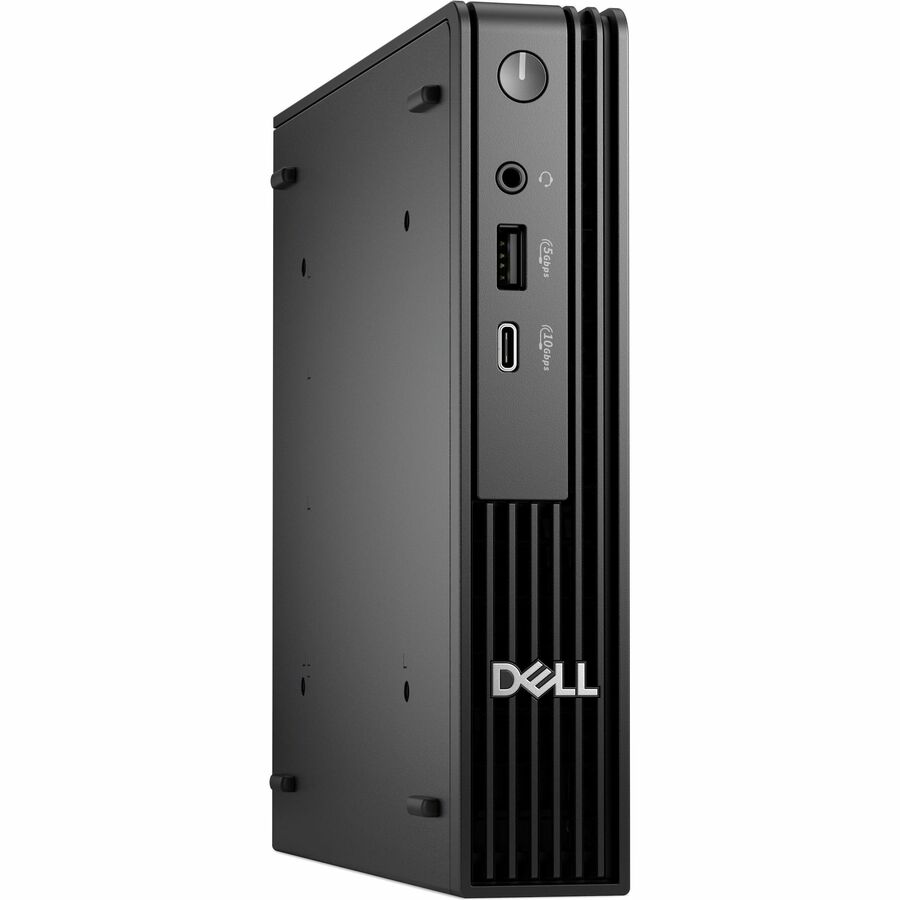 Dell Pro Micro QCM1250 Desktop Computer - Intel Core i5 14th Gen i5-14500T - 16 GB - 256 GB SSD - Micro PC - Intel Chip - Windows 11 Pro - Intel UHD Graphics 770 DDR5 SDRAM - English (US) Keyboard