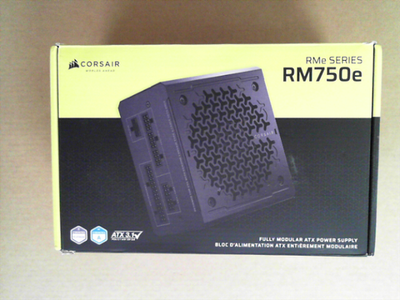 OPEN BOX - CORSAIR RM750e (2025) Fully Modular Low-Noise ATX Power Supply with 12V-2x6 Cable – ATX 3.1 & PCIe 5.1 Compliant, Cybenetics Gold Efficiency, 105°C-Rated Capacitors, Modern Standby Mode – Black RMe (2025) 750 Watts Black