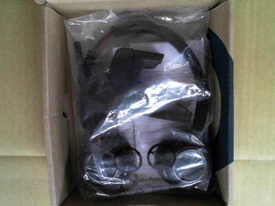 OPEN BOX - HP Poly SAVI 8220 Stereo DECT 1920-1930 MHZ Headset +Charging Cradle