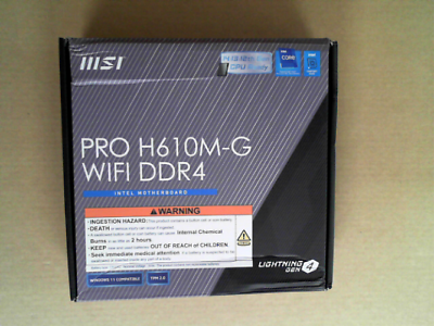 OPEN BOX - MOTHERBOARD