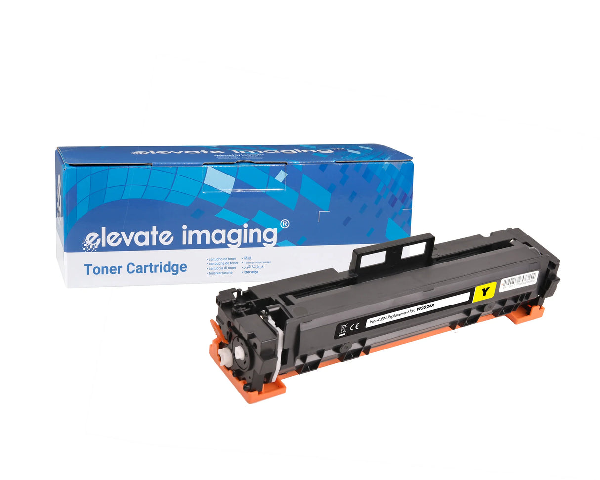 Elevate Imaging Compatible for HP W2022X Yellow Cartridge Yield 6K