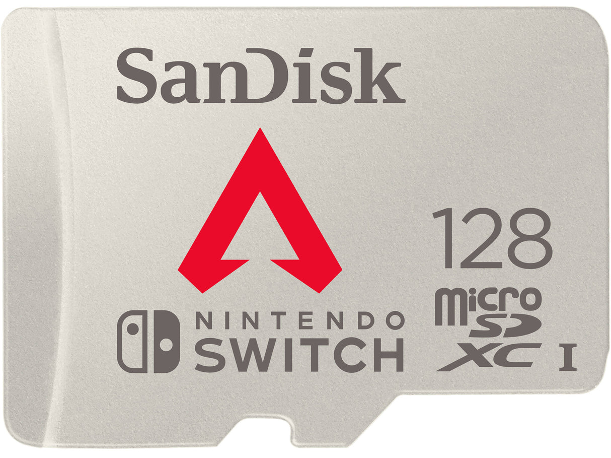 SanDisk 128GB microSDXC Nintendo Switch Flash Card Model SDSQXAO-128G-CNCZN