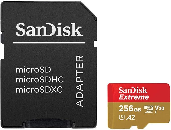 SanDisk Extreme 256 GB SDSQXAV-256G-AN6MA