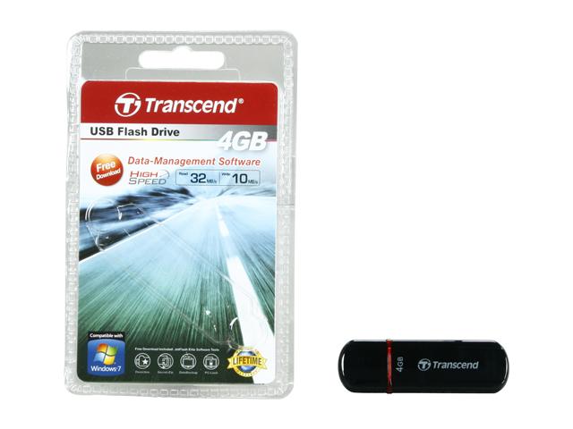 Transcend JetFlash 600 4GB USB 2.0 Flash Drive