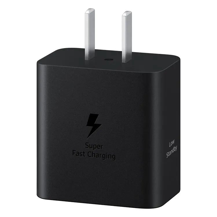 Samsung Travel Charger 45watt Super Fast Charger 3amp Type C Black(retail), Black