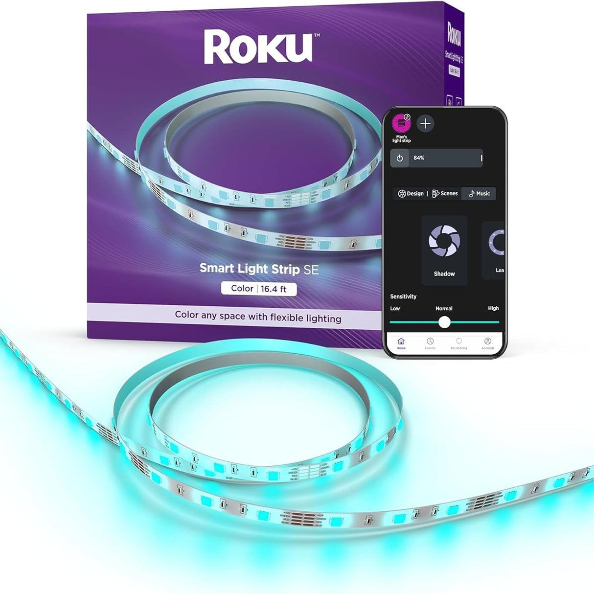Roku LS1016R Smart Light Strip SE, 16 Ft