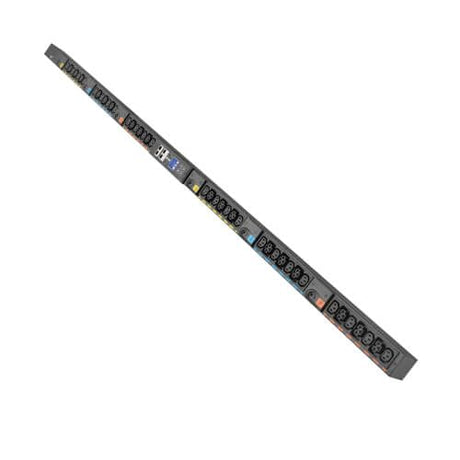 Eaton Universal-Input Managed PDU G4, 208V and 415/240V, 42 Outlets, Input Cable Sold Separately, End-Entry Input, 72-Inch 0U Vertical