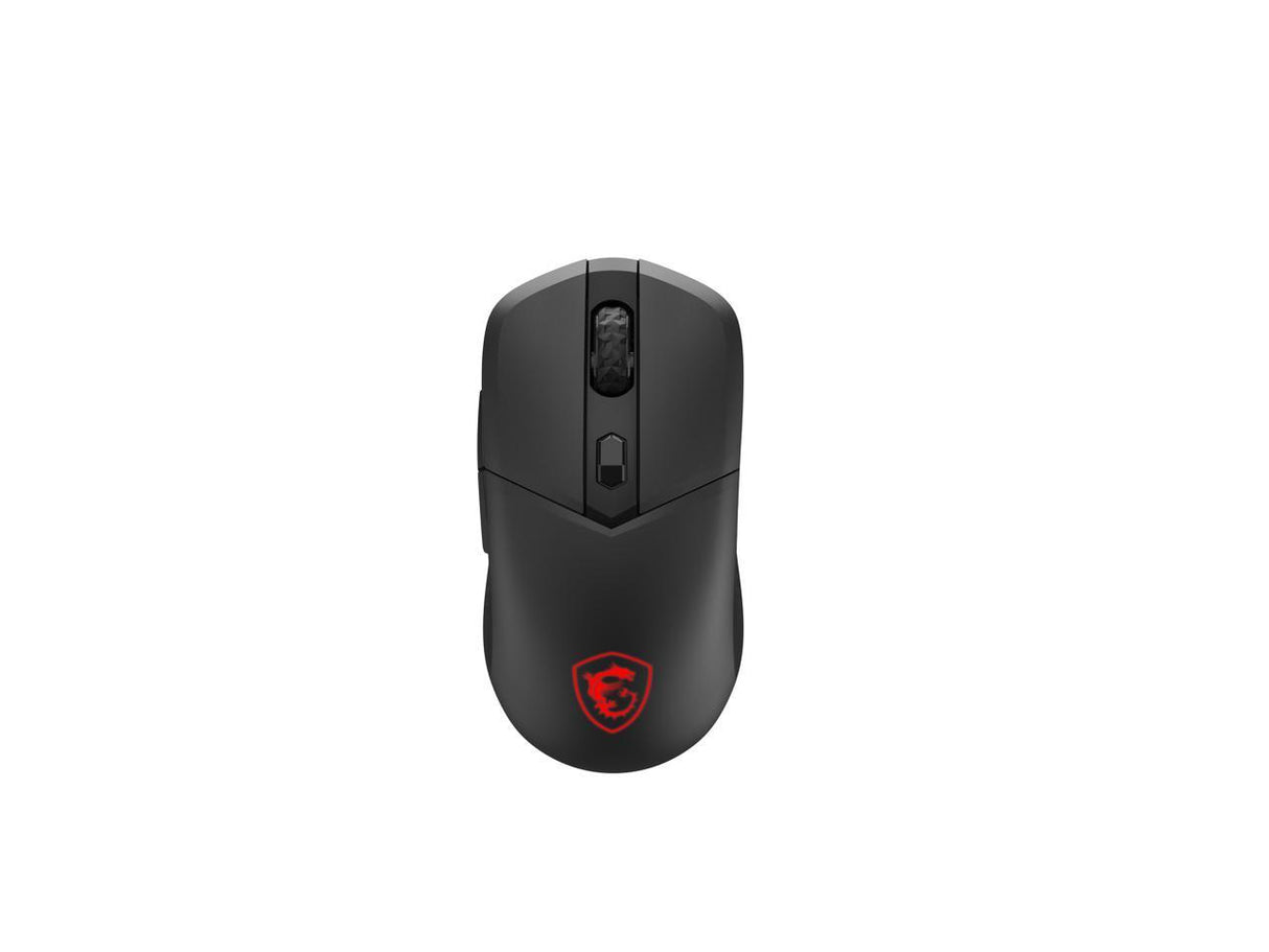 MSI VERSA300 ELITE 2.4 GHz Wireless (MSI Swiftspeed) Bluetooth 5.3 USB 2.0 Optical RGB Gaming Mouse Up To 26000 DPI 60 Million Clicks