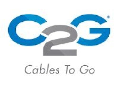 C2G 02449 DB9 Male to DB25 Female Serial RS232 Serial Adapter, Beige