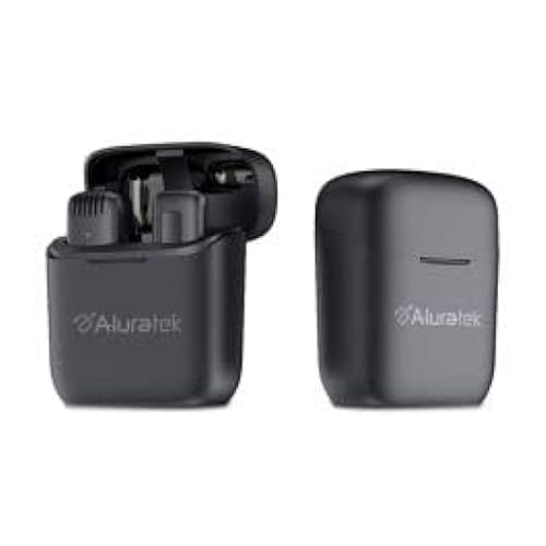 Aluratek AWLMC01F Wireless Type-c Lavalier Mic