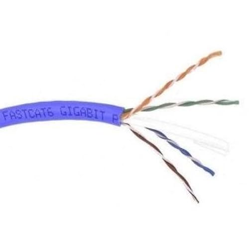 Belkin CAT6 Solid PVC Bulk Cable * 4PAIR;24AWG; 500 Blue (A7L704-500-BLU)