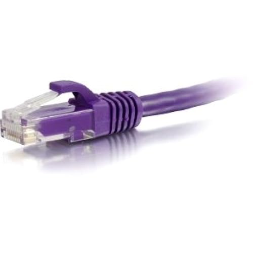 C2G 15ft Cat6 Purple Snagless Patch Cable 15 Feet/ 4.57 Meters Purple