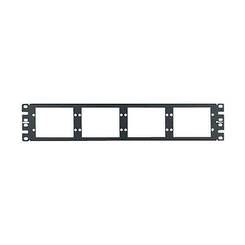 Panduit CFAPPBL2 48-Port Flat Multi-Mode Fiber Patch Panel, Black