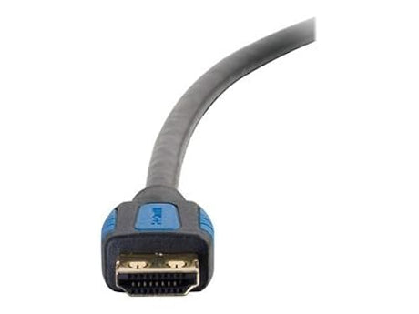 C2G 29686 Standard Speed HDMI Cable with Gripping Connectors, Black (50 Feet, 15.24 Meters) 50Ft