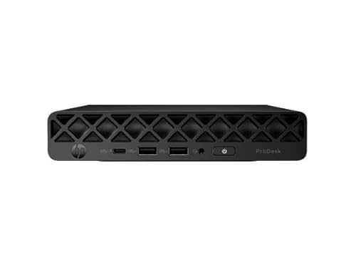 HP ProDesk 4 G1i Desktop Computer - Intel Core Ultra 7 265T - vPro Technology - 16 GB - 512 GB SSD - Mini PC - Jack Black - Intel Q870 Chip - Windows 11 Pro - Intel DDR5 SDRAM - English Keyboard - IEE