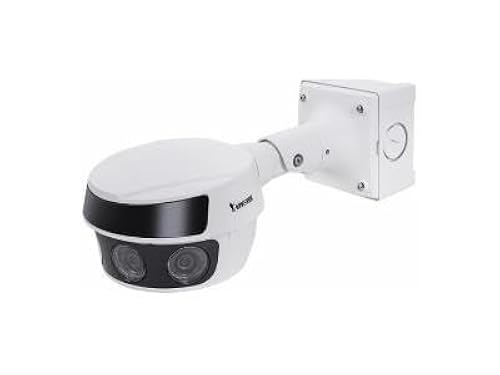 Vivotek MS9321-EHV-V2 18 MP 180 Deg Panoramic IR AI Outdoor Vandal Bullet Camera White