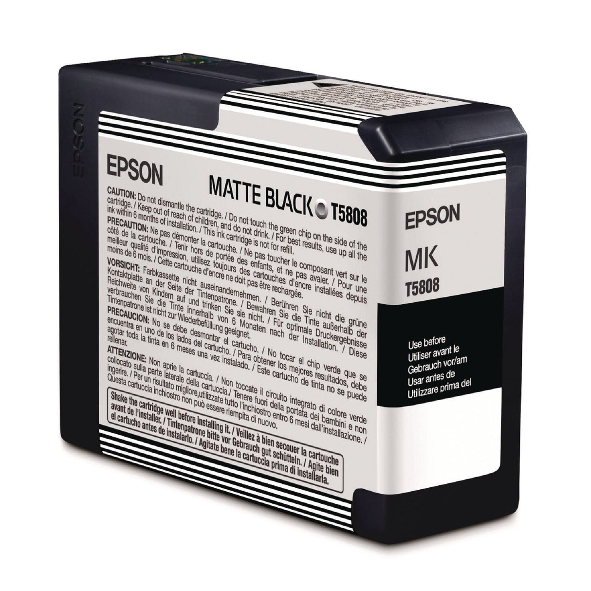 Epson UltraChrome K3 Matte Black Ink Cartridge (80 Ml)