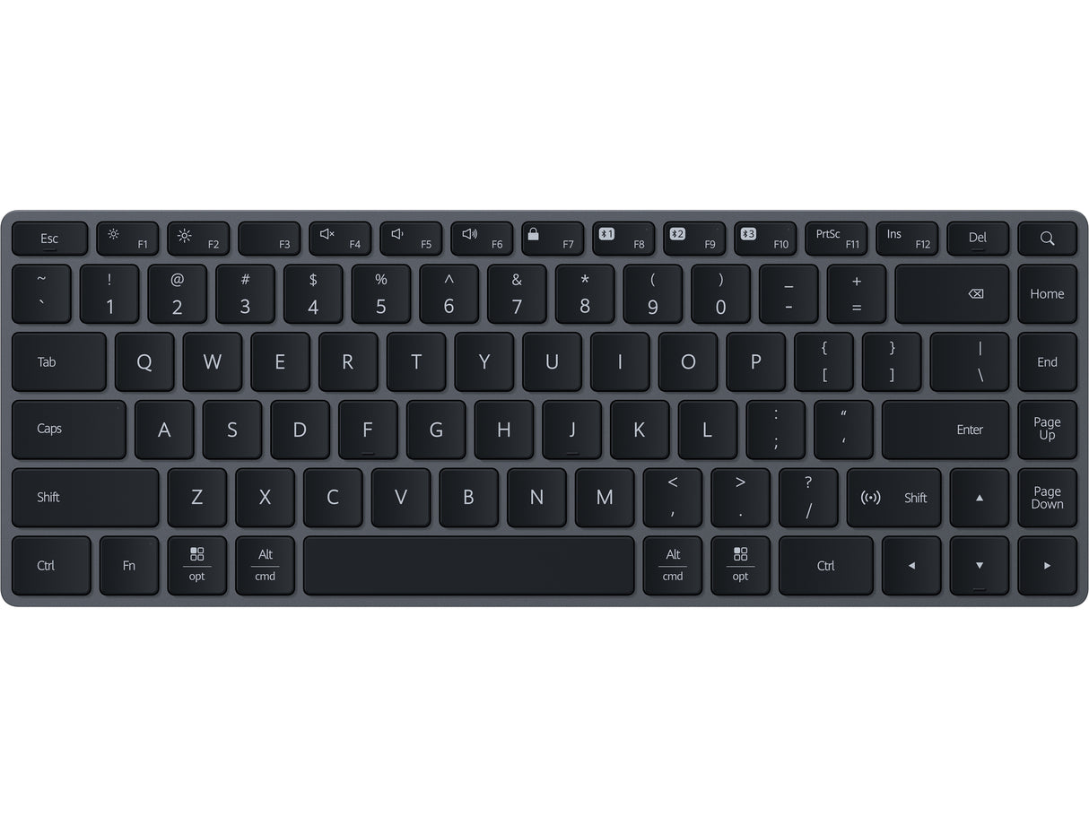 HUAWEI Ultrathin Keyboard, BT 5.1, NFC, Max 3 Devices Connected, 12-month Battery Life, Space Gray