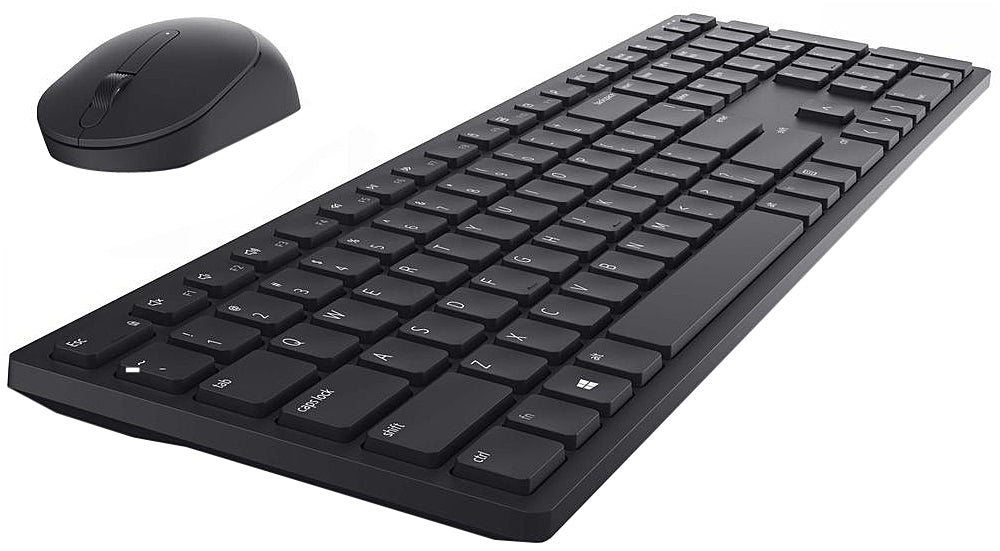 DELL Pro Wireless Keyboard and Mouse KM5221W French Canadian KM5221WBKB-FRC Black 2.4 GHz Wireless Keyboard