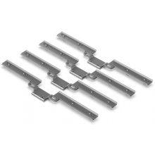 Ubiquiti Toolless Mini Rack Stacking Kit Easy-to-install Accessory Set That Connects Two Toolless Mini Racks To Create A 12u Network Rack